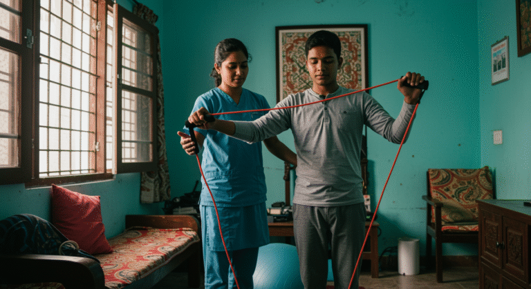 Read more about the article The Importance of Home Physiotherapy for Recovery